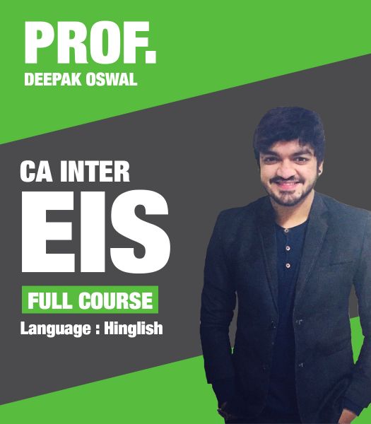 Picture of CA Inter EIS, Full Course by Prof. Deepak Oswal (Hindi + English)