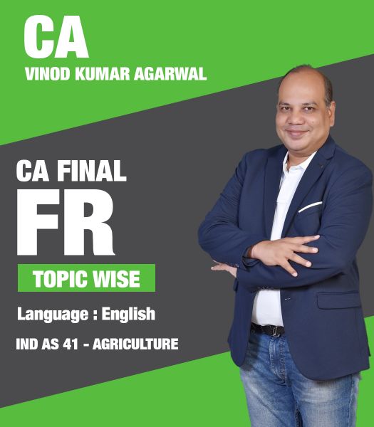 Picture of CA FINAL FR IND AS 41 - AGRICULTURE