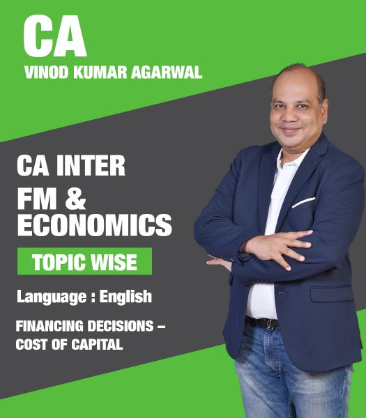 Picture of CA INTER FM & ECO FINANCING DECISIONS – COST OF CAPITAL