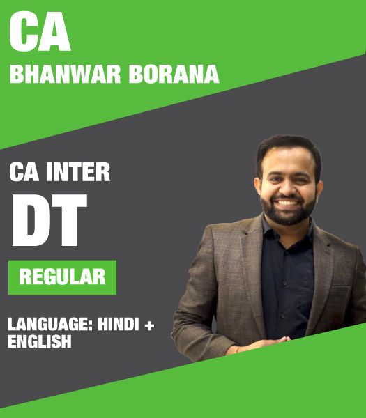 Picture of CA/CMA INTER – Direct Taxation (Regular Batch) – May & Nov 23 – CA Bhanwar Borana