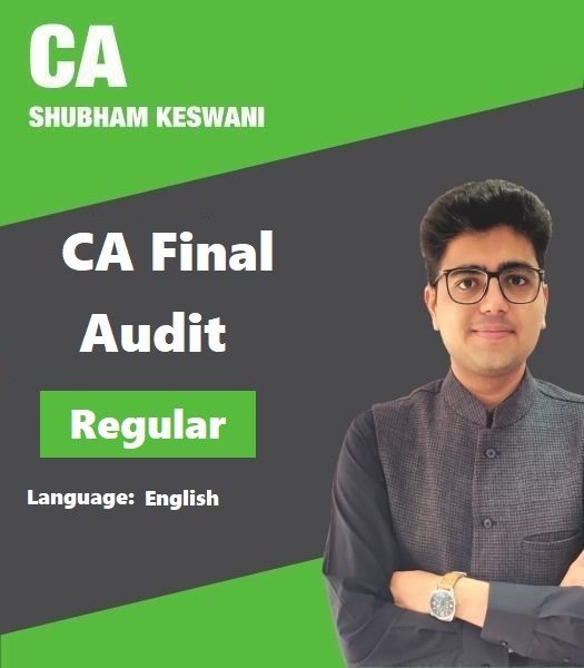Picture of CA Final Audit Regular May & Nov 23 by CA Shubham Keswani (English) 