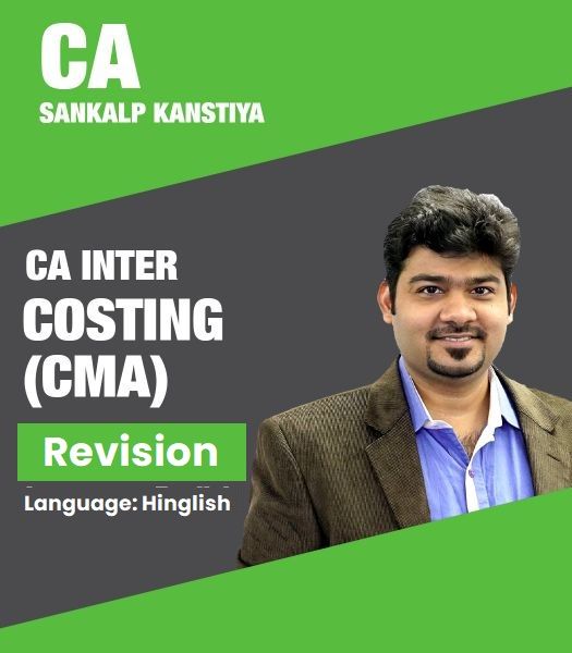 Picture of CA Inter Costing, Fastrack Course by CA Sankalp Kanstiya (Hindi + English) 