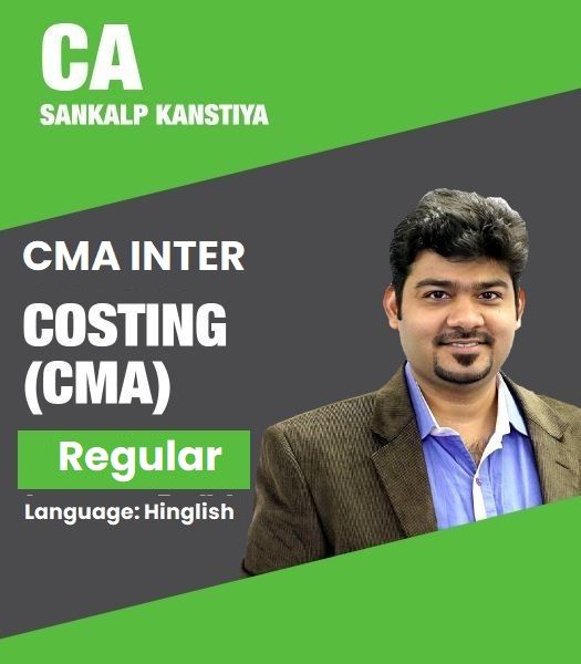 Picture of CMA Inter Costing Regular Course by CA Sankalp Kanstiya (Hindi + English)