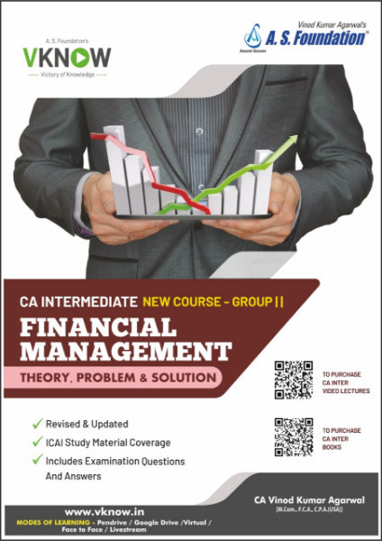 Picture of E-Book CA Inter Group-II Financial Management Theory, Problem & Solution Book By CA Vinod Kumar Agarwal 
