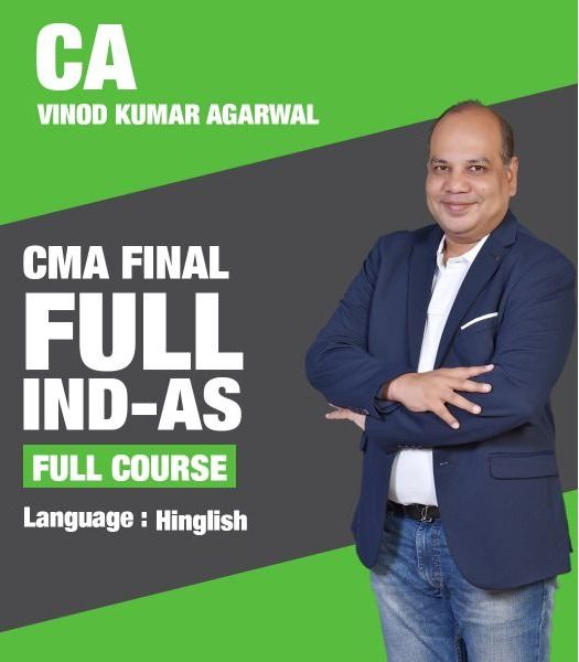Picture of CMA Full IND-AS, Full Course by CA Vinod Kumar Agarwal (Hindi + English) 
