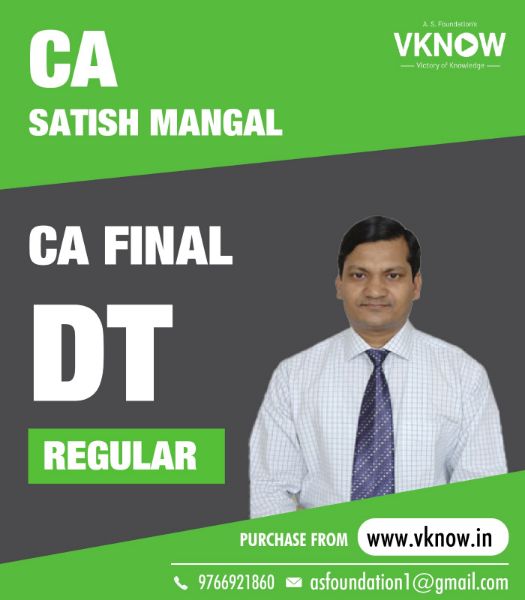 Picture of CA Final DT Regular Course by CA Satish Mangal 