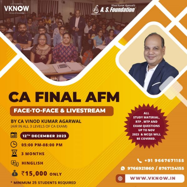 Picture of CA FINAL AFM BY CA VINOD KUMAR AGARWAL