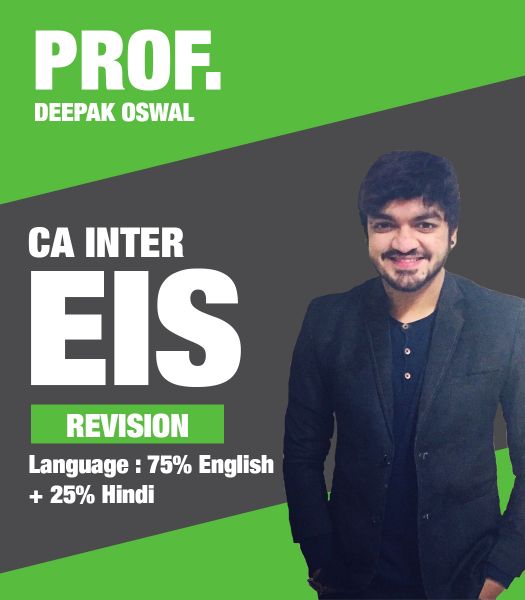 Picture of CA Inter EIS, Revision by Prof. Deepak Oswal (Hindi + English)