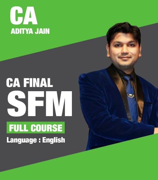 Picture of CA Final SFM, Full Course by CA Aditya Jain (English)