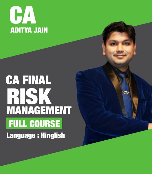 Picture of CA Final Risk Management, Full Course by CA Aditya Jain (Hindi + English)