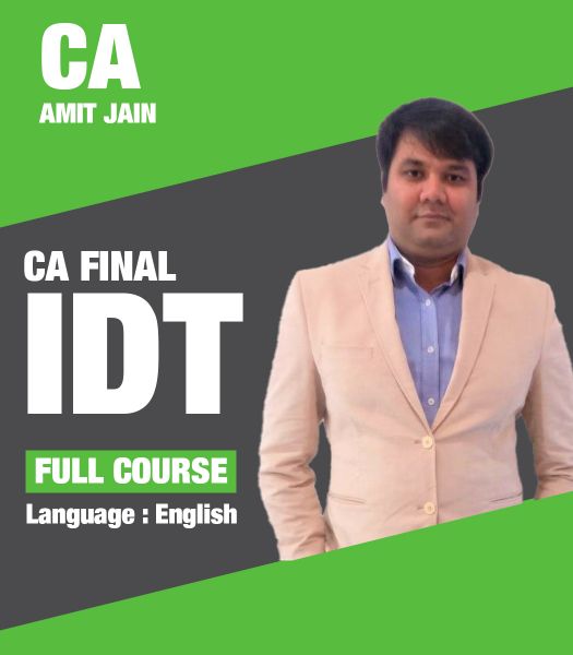 Picture of IDT, Full Course by CA Amit Jain (English)