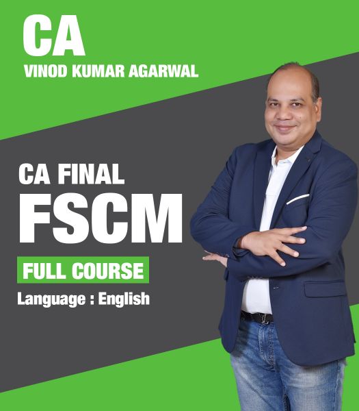 Picture of CA Final FSCM, Full Course by CA Vinod Kumar Agarwal (English)