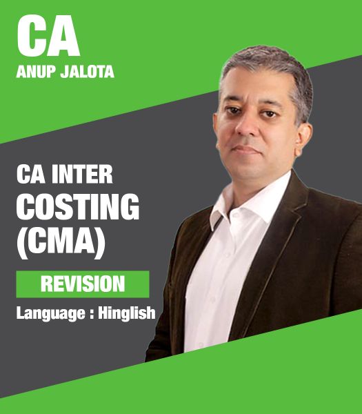 Picture of Costing, Revision by CA Anup Jalota (Hindi + English)