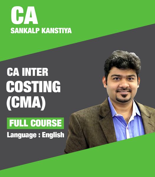 Picture of CA Inter Costing, Full Course by CA Sankalp Kanstiya (English)