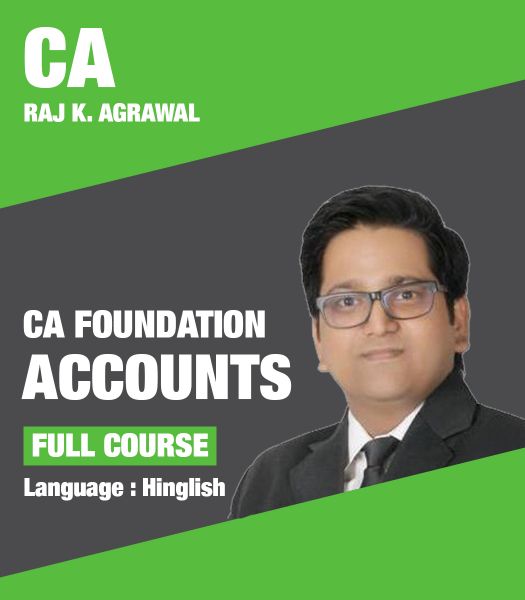 Picture of Accounting, Full Course by CA Raj K Agrawal (Hindi + English)