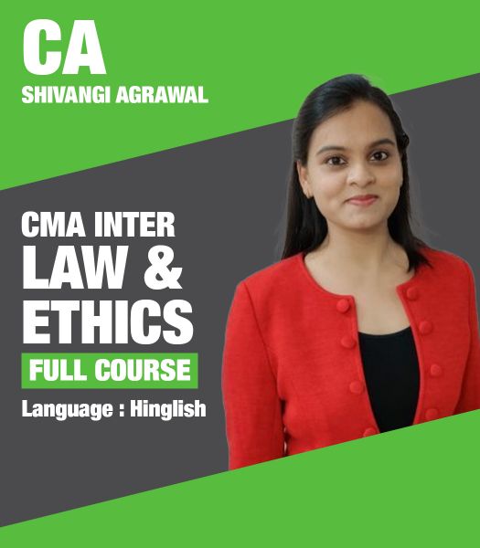 Picture of Law, Full Course by CA Shivangi Agrawal (Hindi + English)