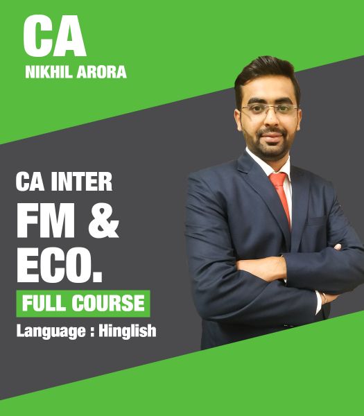 Picture of FM&Eco., Full Course by CA Nikhil Arora (Hindi + English)