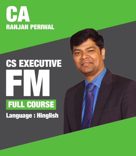 Picture of FM, Full Course by CA Ranjan Periwal (Hindi + English)