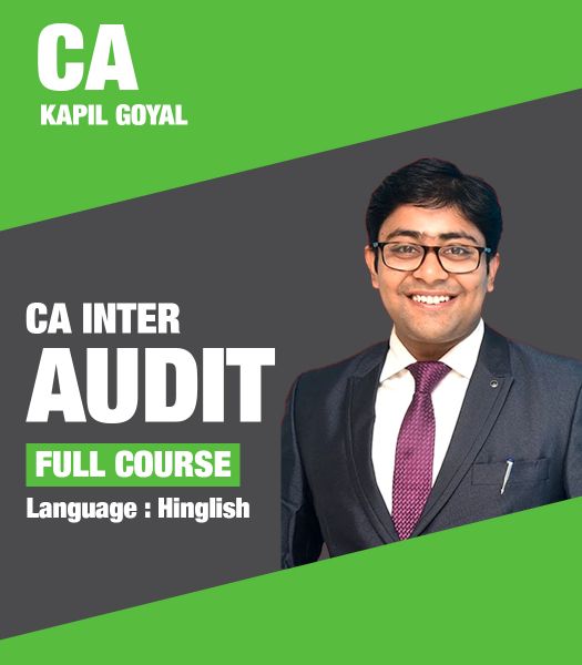 Picture of CA Inter Audit, Full Course by CA Kapil Goyal (Hindi + English)