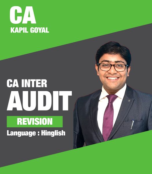 Picture of CA Inter Audit, Revision by CA Kapil Goyal (Hindi + English)