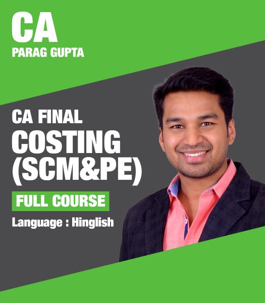 Picture of SCMPE - Costing, Full Course by CA Parag Gupta (Hindi + English)