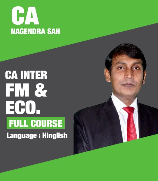Picture of CA Inter FM&Eco., Full Course by CA Nagendra Sah (Hindi + English)