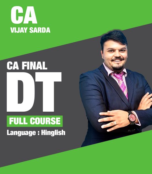 Picture of DT, Full Course by CA Vijay Sarda (Hindi + English)
