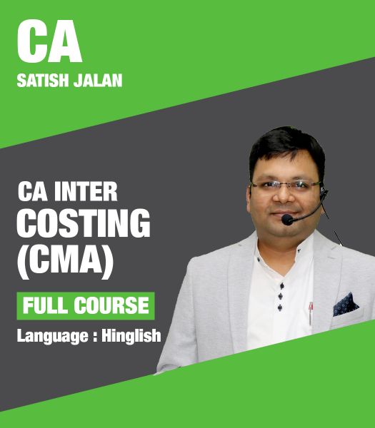 Picture of Costing, Full Course by CA Satish Jalan (Hindi + English)