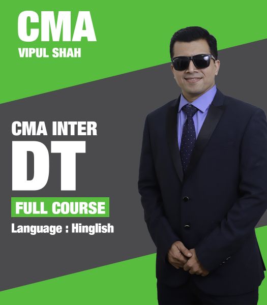Picture of DT, Full Course by CMA Vipul Shah (Hindi + English)