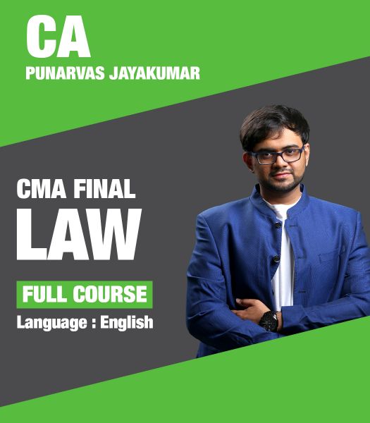 Picture of Law, Full Course by CA Punarvas Jayakumar (English)