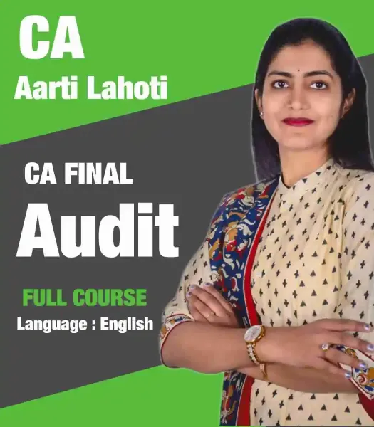 Picture of CA Final Audit Full Course Version 7.0 by CA Aarti Lahoti | English 