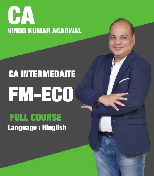 Picture of CA Inter FM & Eco., Full Course by CA Vinod Kumar Agarwal (Hindi + English)