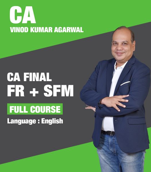 Picture of CA Final FR + SFM, Full Course by CA Vinod Kumar Agarwal (English)