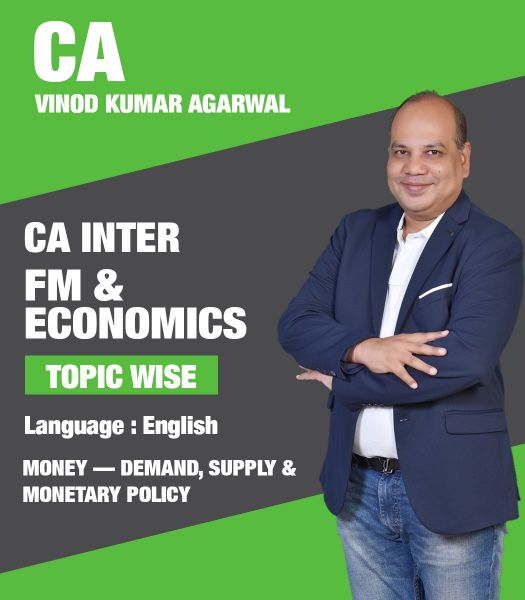 Picture of CA INTER FM & ECO MONEY — DEMAND, SUPPLY & MONETARY POLICY