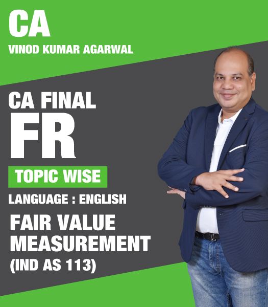 Picture of CA FINAL FR IND AS 113 - FAIR VALUE MEASUREMENT