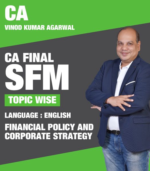 Picture of CA FINAL SFM FINANCIAL POLICY AND CORPORATE STRATEGY