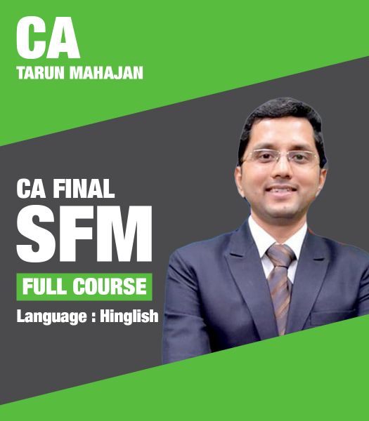 Picture of SFM, Full Course by CA Tarun Mahajan (Hindi + English)