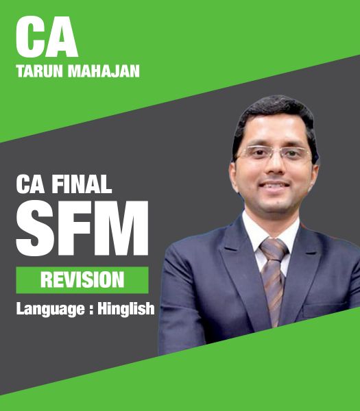 Picture of SFM, Revision by CA Tarun Mahajan (Hindi + English)
