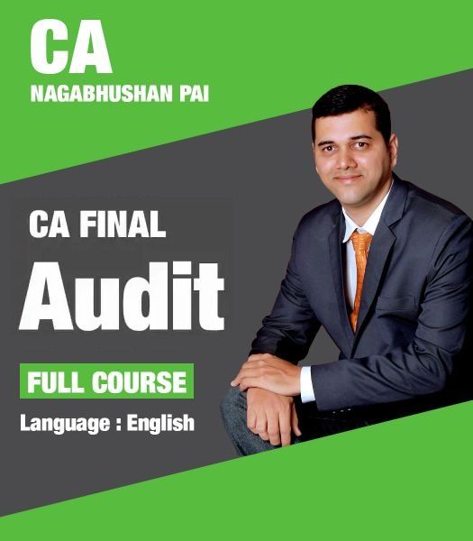 Picture of CA Final Audit Full Course by CA Nagabhushan Pai (English) 