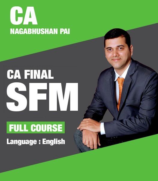 Picture of CA Final SFM Full Course by CA Nagabhushan Pai (English) 