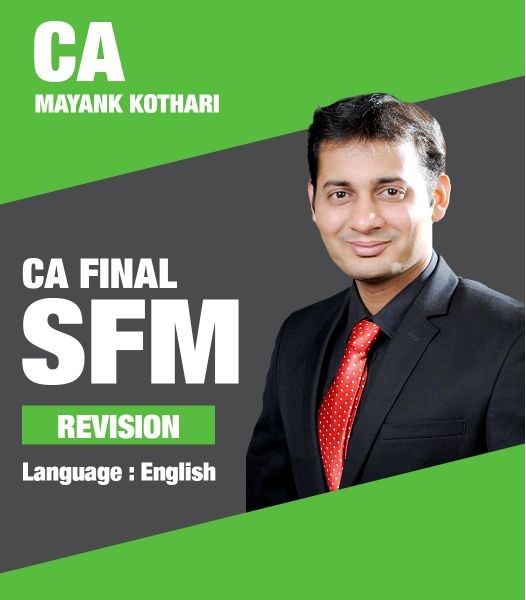 Picture of SFM, Revision by CA Mayank Kothari (ENGLISH) 