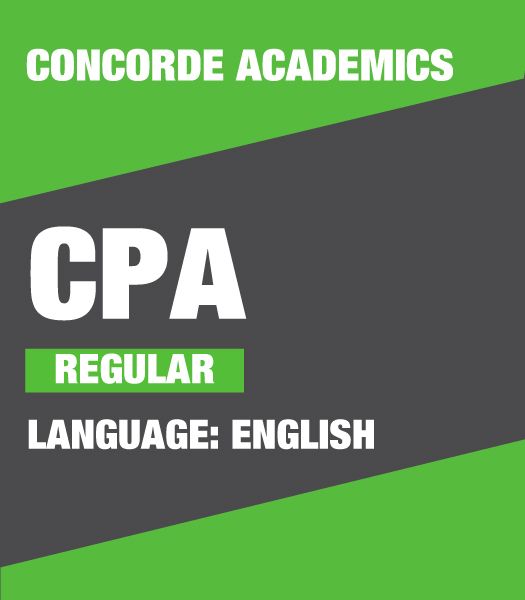 Picture of Certified Public Accountant (CPA), Full Course by Concorde ACAdemics (English)