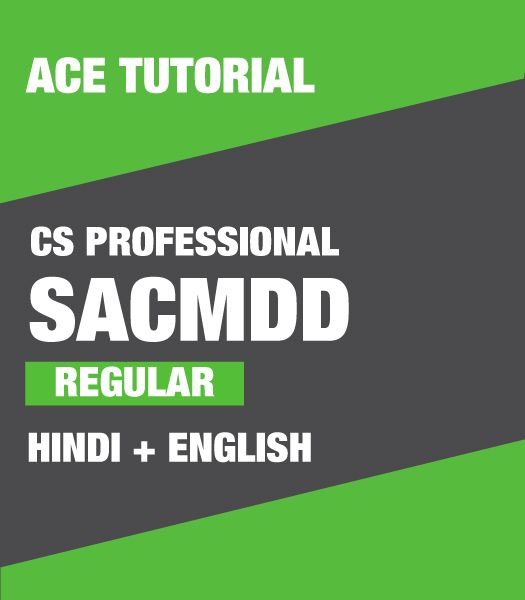 Picture of SACMDD, Full Course by Ace Tutorial (Hindi + English)