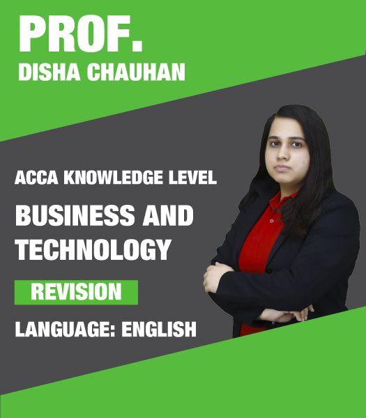 Picture of ACCA Knowledge Level – Business and Technology Revision Boot Camp with Video Question Marathon – Disha Chauhan