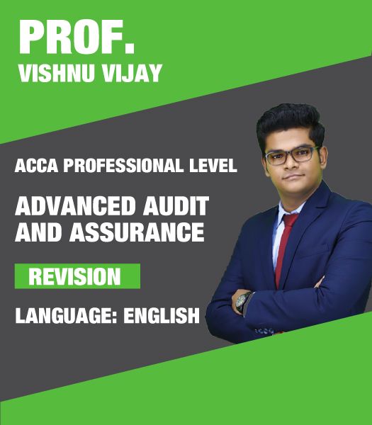 Picture of ACCA Professional – Advanced Audit & assurance (AAA) – International – Revision Boot Camp with Video Question Marathon – Vishnu Vijay
