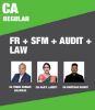 Picture of Combo CA Final FR + SFM + LAW + Audit Regular by CA Vinod Kumar Agarwal  & CA Darshan Khare & CA Aarti Lahoti