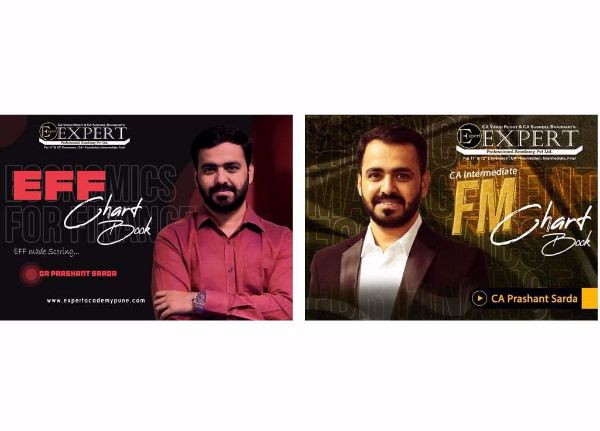 Picture of Combo - CA Inter FM and EFF Chart Book By CA Prashant Sarda