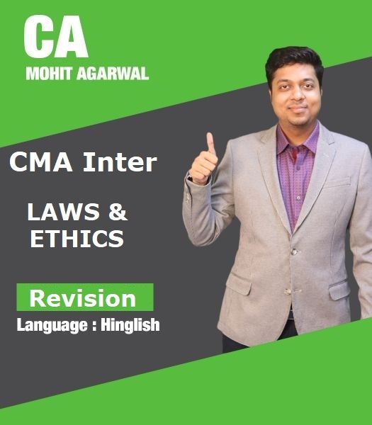 Picture of CMA INTER - LAWS & ETHICS - FAST TRACK BATCH - FOR LAPTOP/DESKTOP (WINDOWS ONLY) by CA Mohit Agarwal