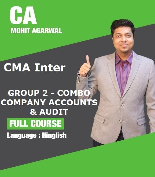 Picture of CMA INTER (NEW) - PAPER 10 - CORPORATE ACCOUNTING AND AUDITING - FOR LAPTOP/DESKTOP (WINDOWS ONLY)