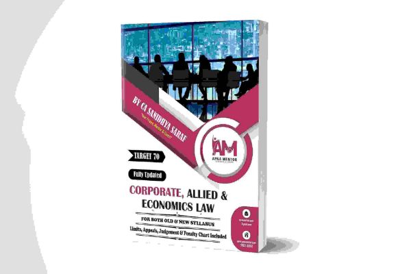 Picture of CA Final Economic laws Book Kit By CA Sanidhya Saraf 